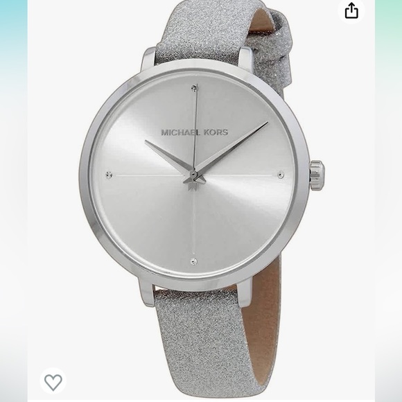 🔥NWT Michael Kors Charley Silver Watch MK2793 - Picture 1 of 3